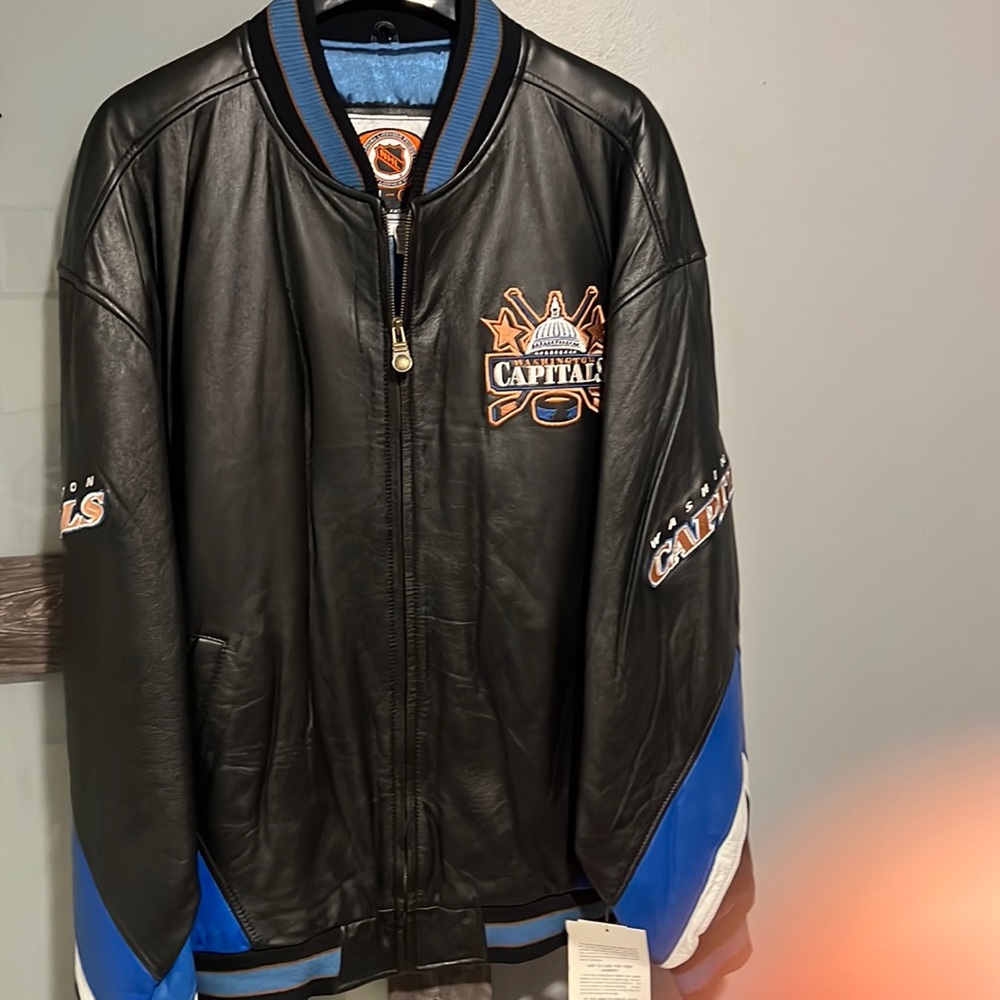 Washington Capitals Leather coat